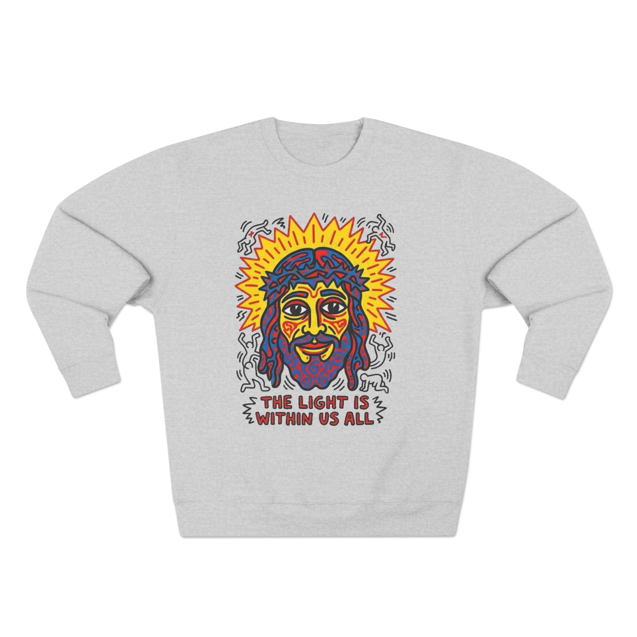 “The light” Unisex Crewneck Sweatshirt