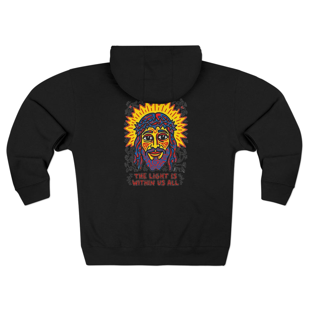 “The light” Unisex Zip Hoodie