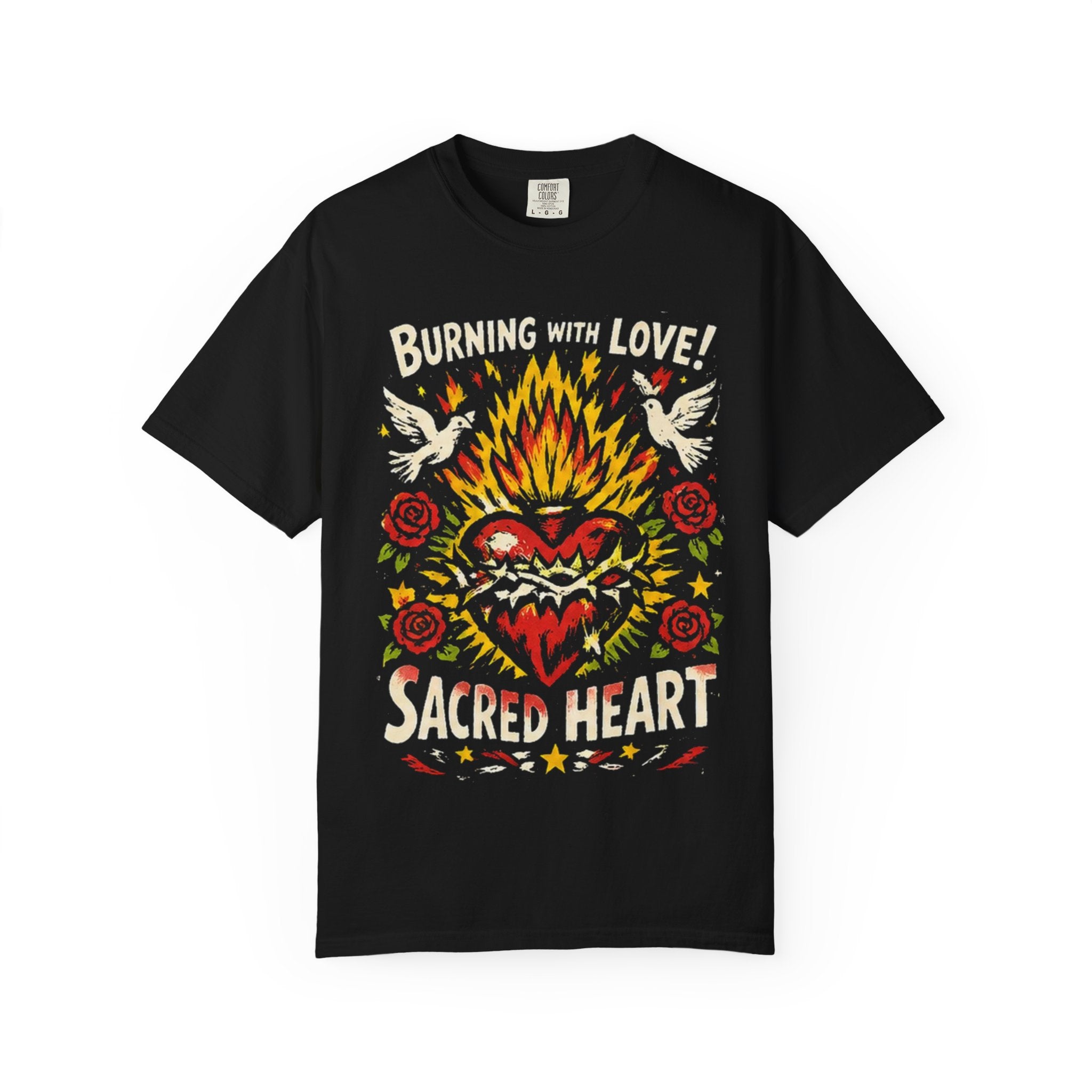 “Burning love ”Unisex T-shirt