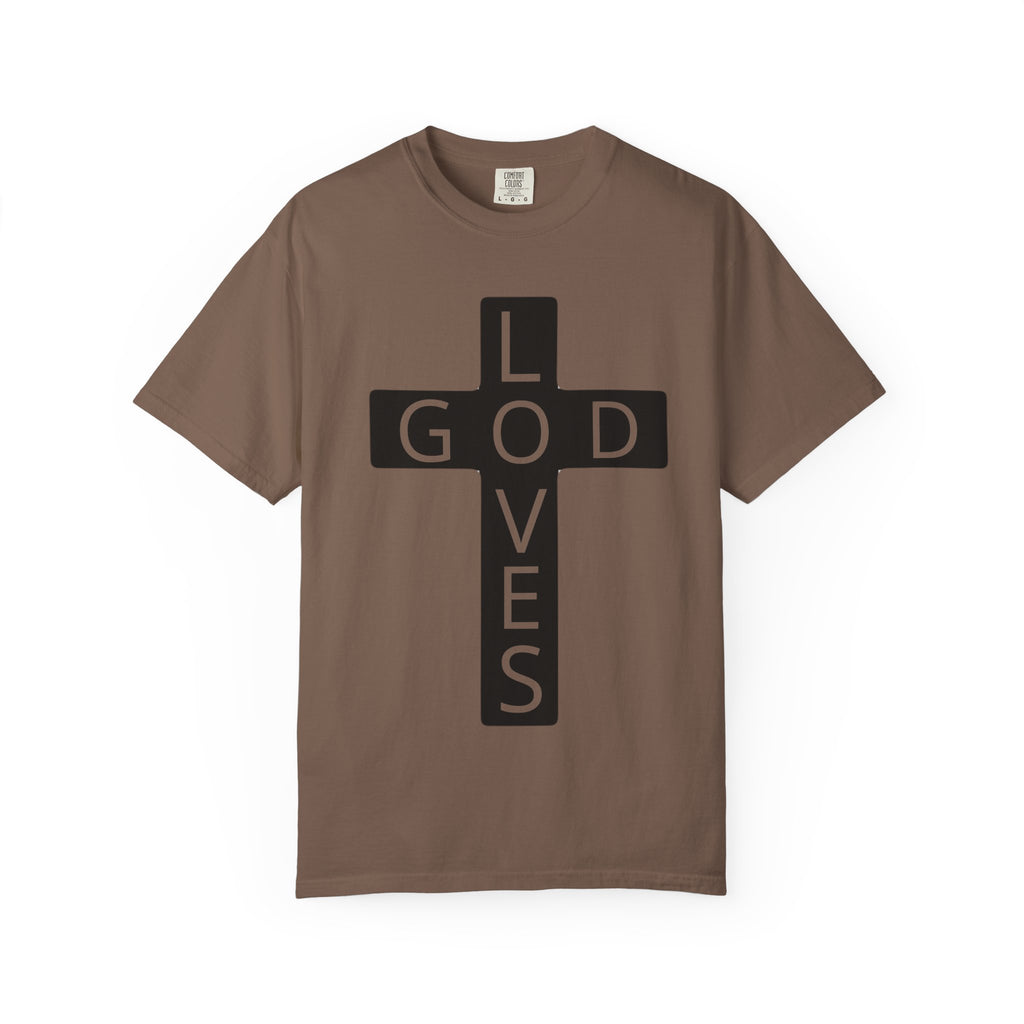 “God loves” Unisex T-shirt