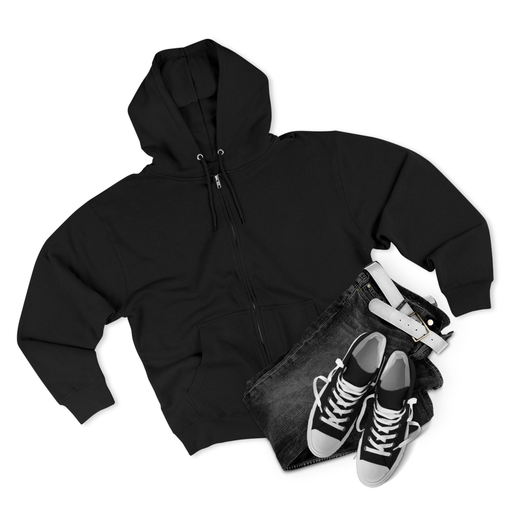 “Jesus lives” Unisex Zip Hoodie