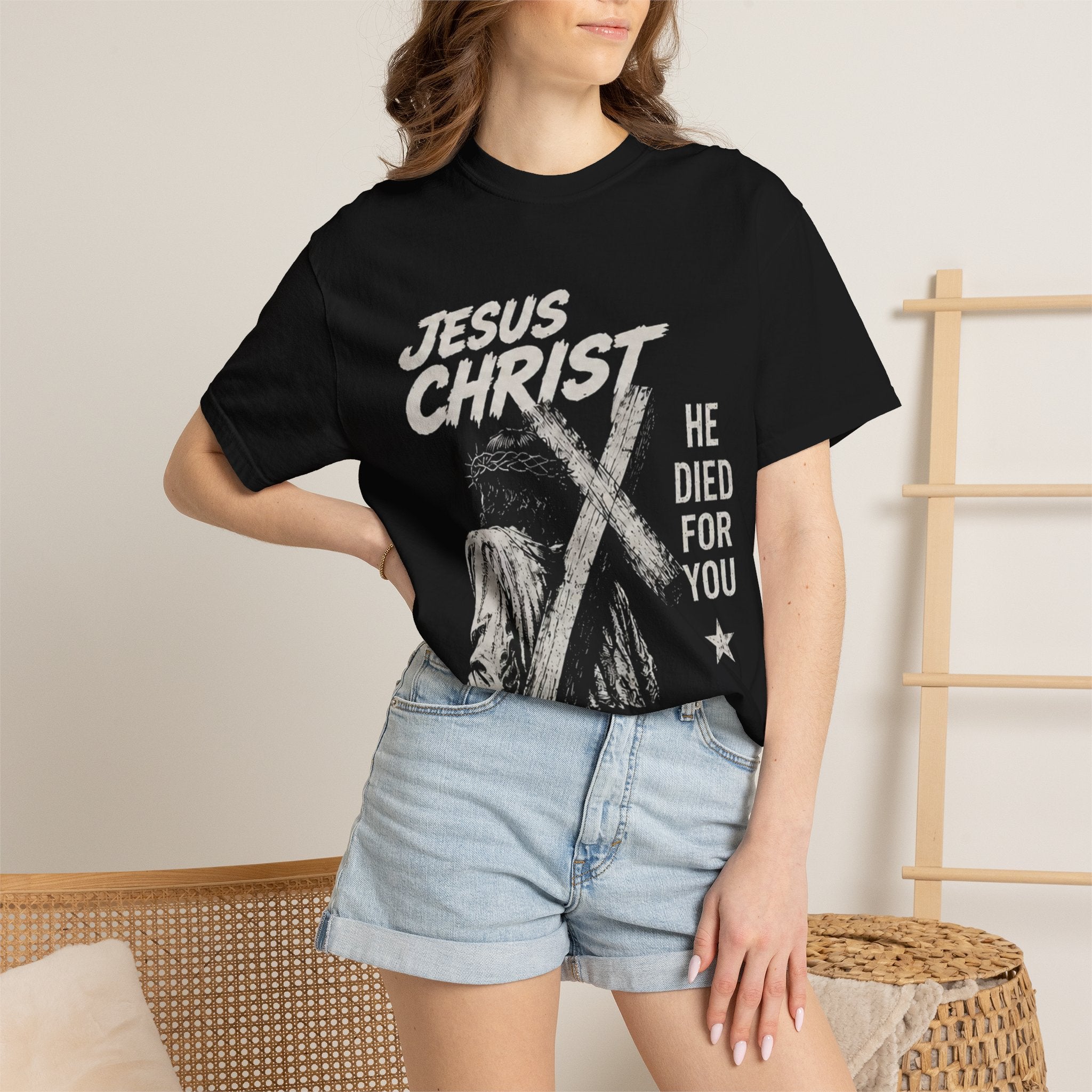 “ He died for you “ Unisex T-shirt