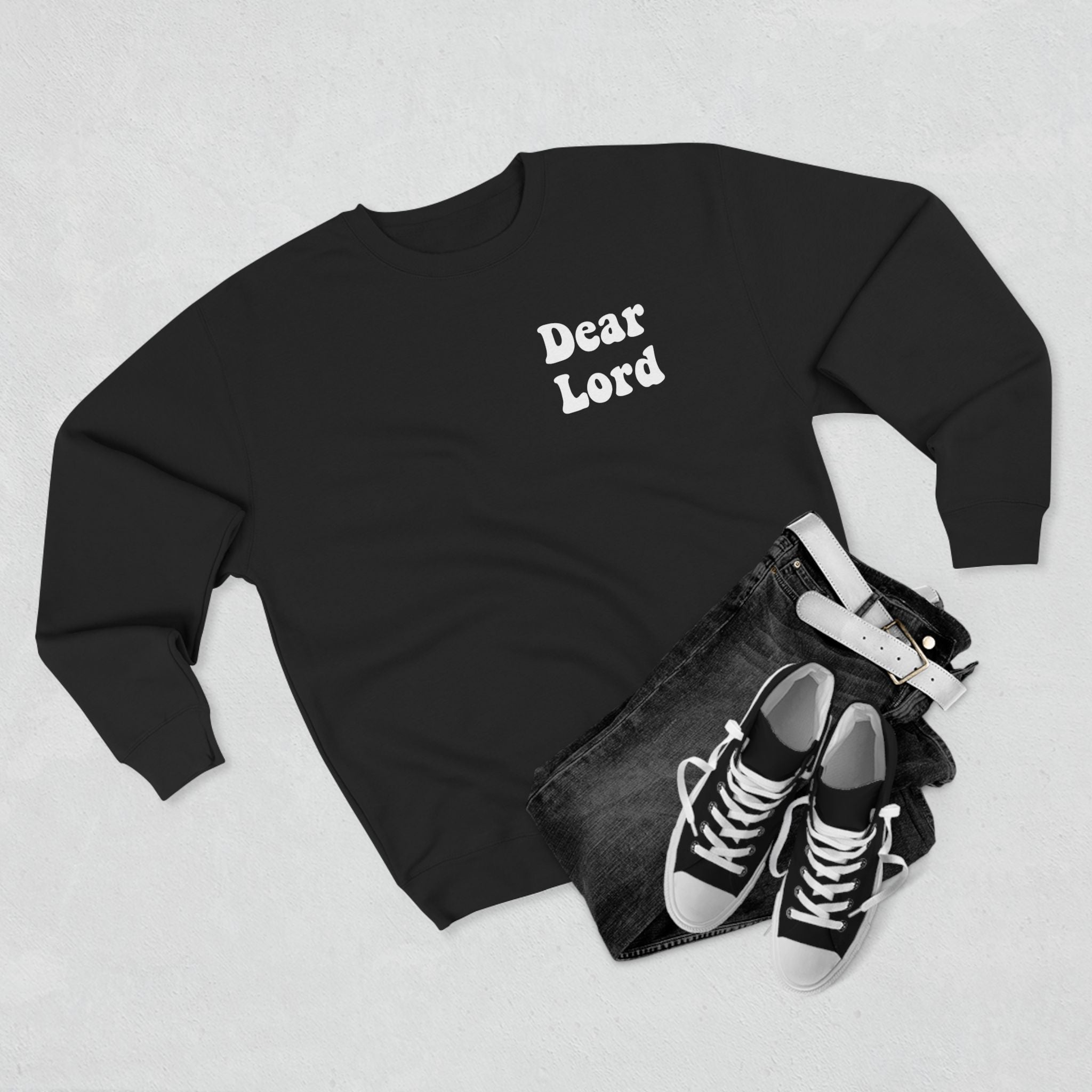 “ Dear lord” Unisex Crewneck Sweatshirt
