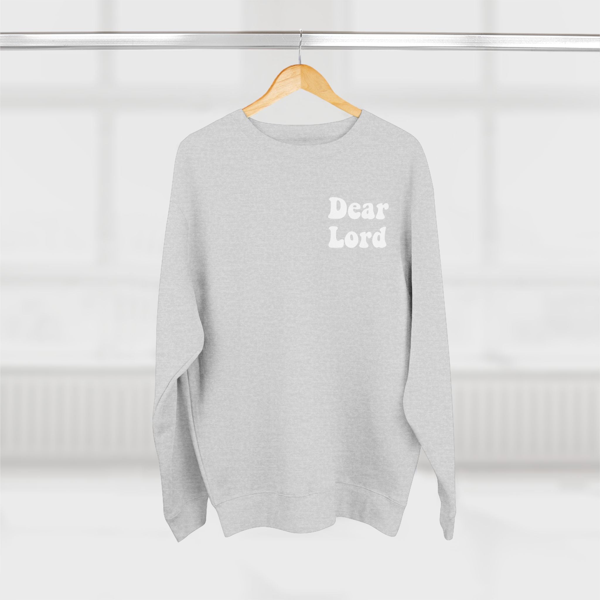 “ Dear lord” Unisex Crewneck Sweatshirt