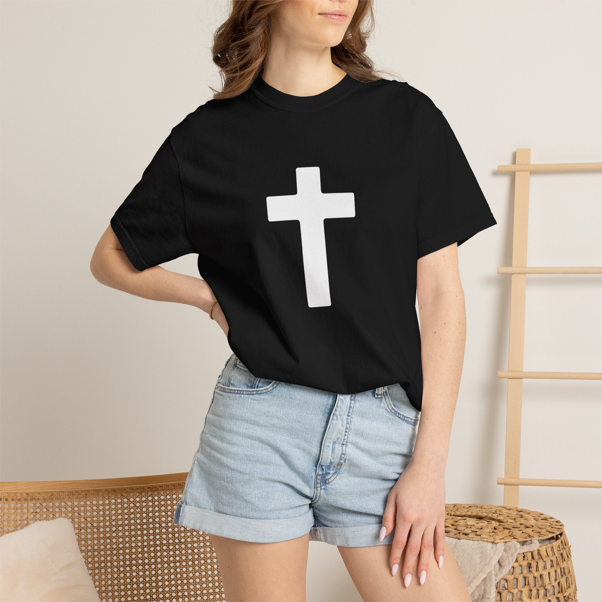 “Bold cross” Unisex T-shirt