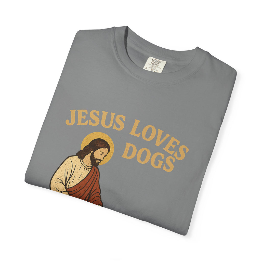 Jesus Loves Dogs Unisex T-shirt