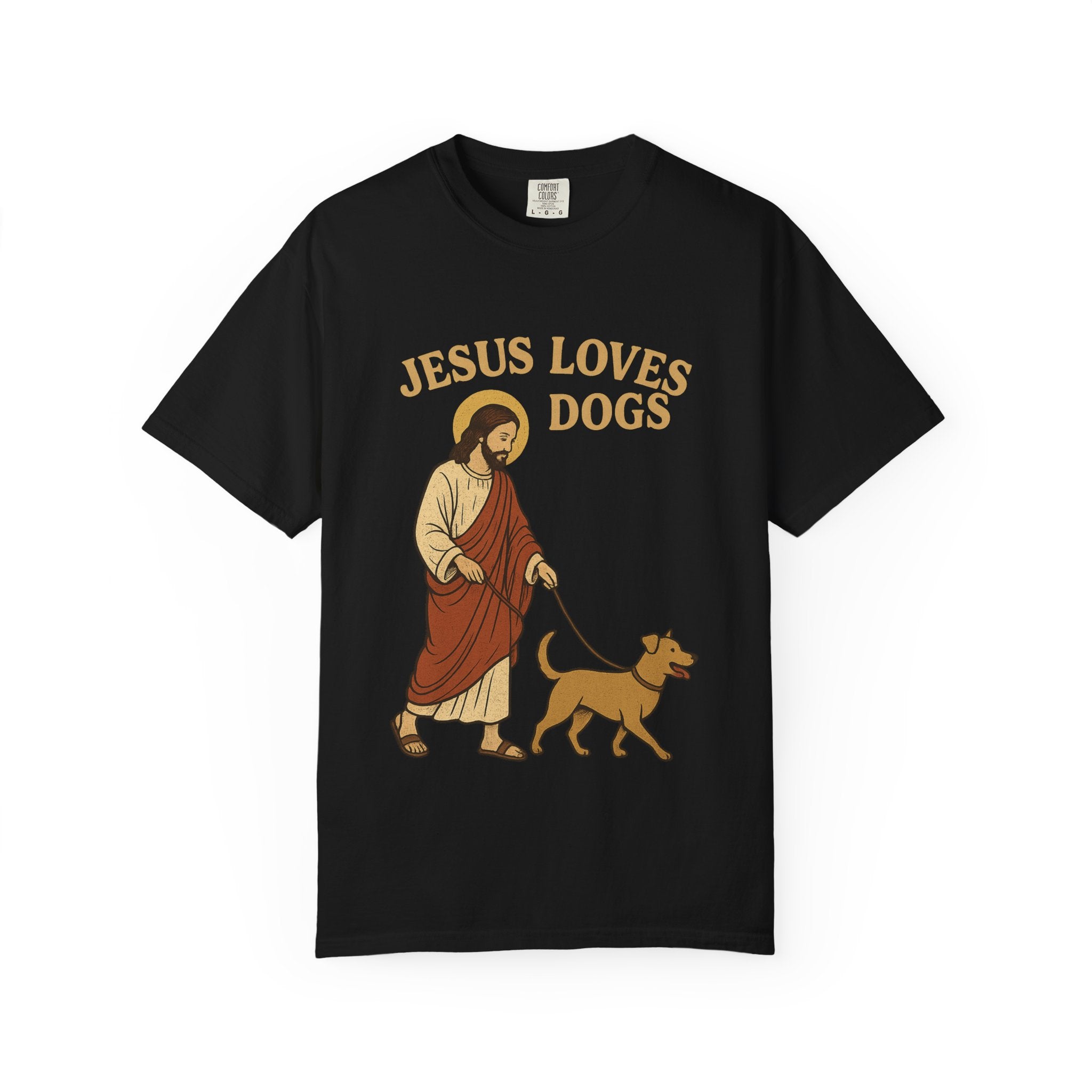Jesus Loves Dogs Unisex T-shirt