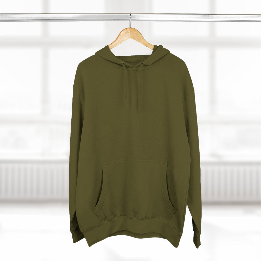 “The light” Three-Panel Fleece Hoodie