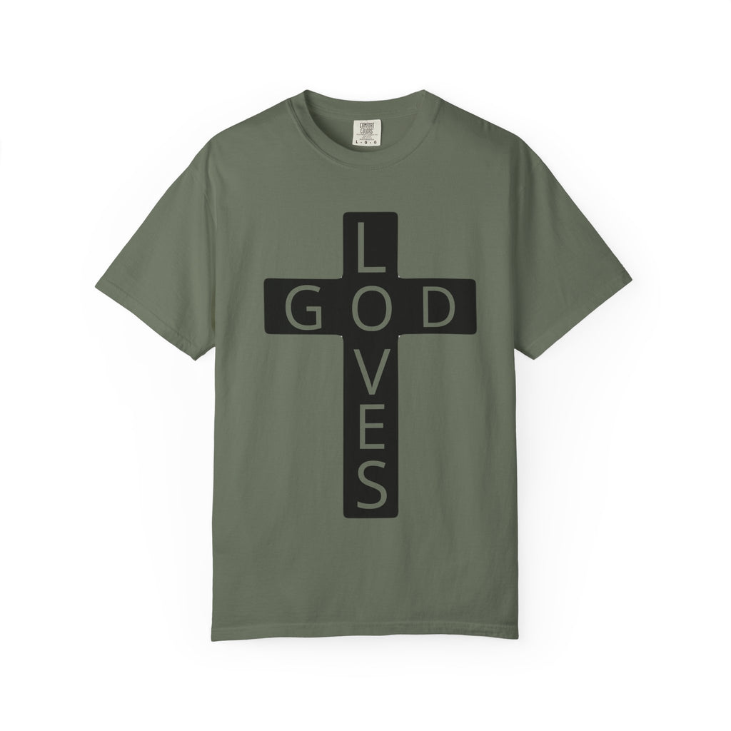 “God loves” Unisex T-shirt