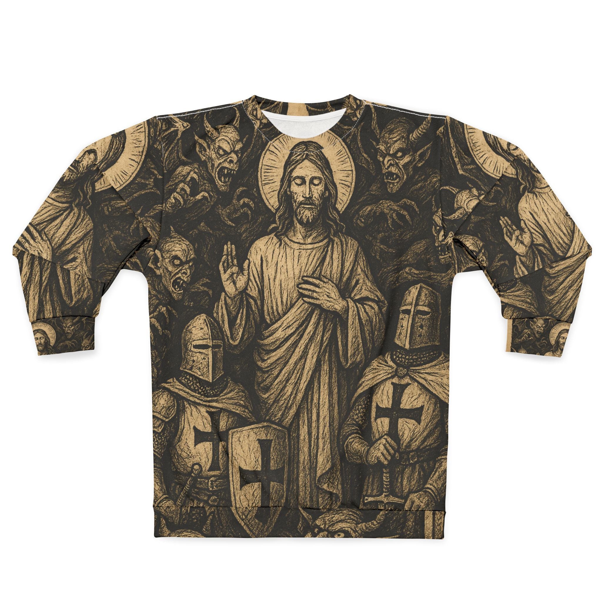 “ Crusade” AOP Unisex Crewneck Sweatshirt