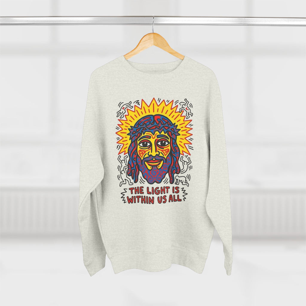 “The light” Unisex Crewneck Sweatshirt