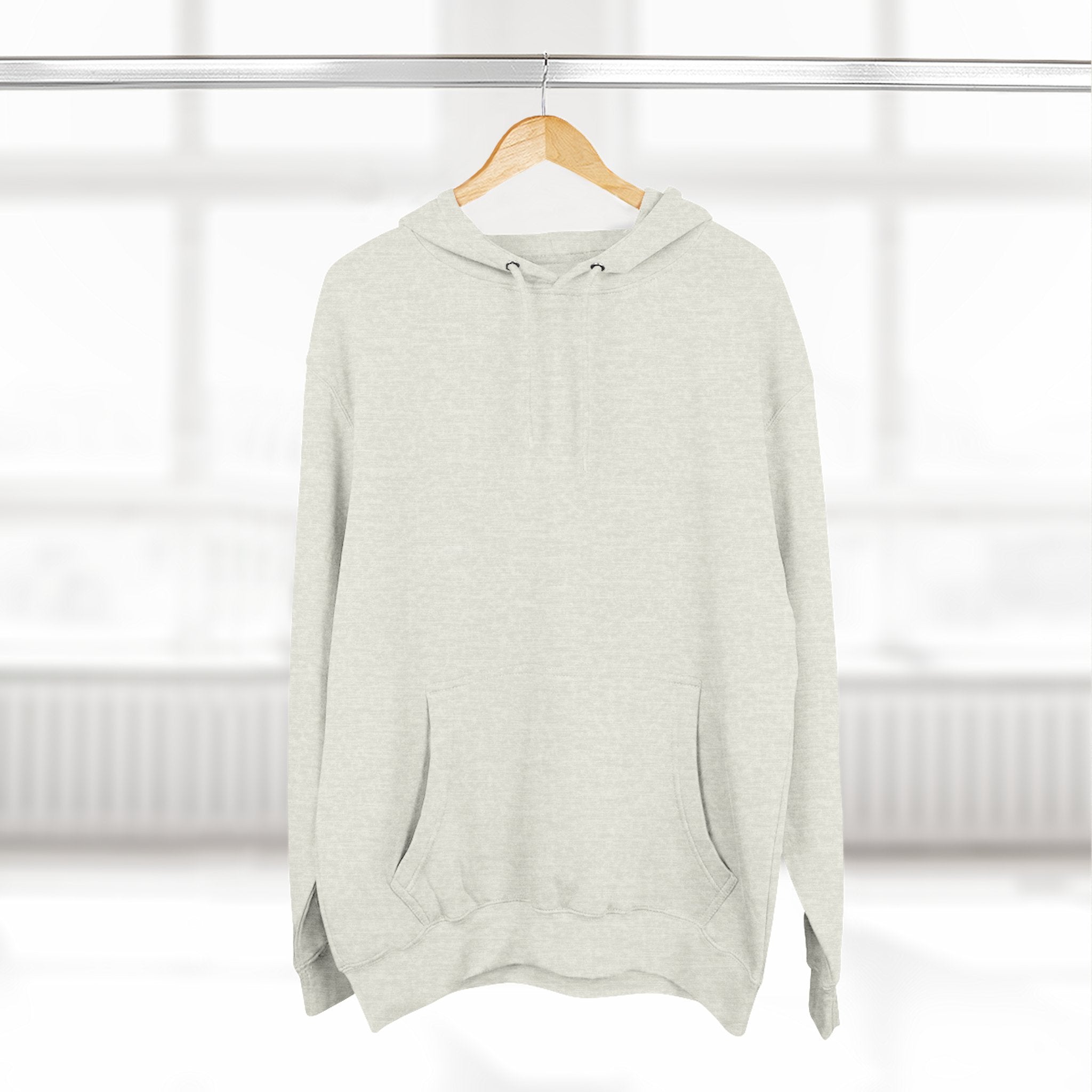 “Jesus lives”Three-Panel Fleece Hoodie