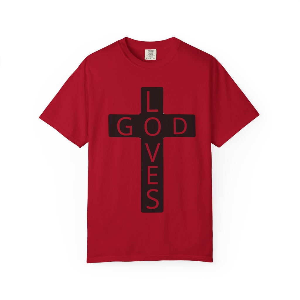 “God loves” Unisex T-shirt