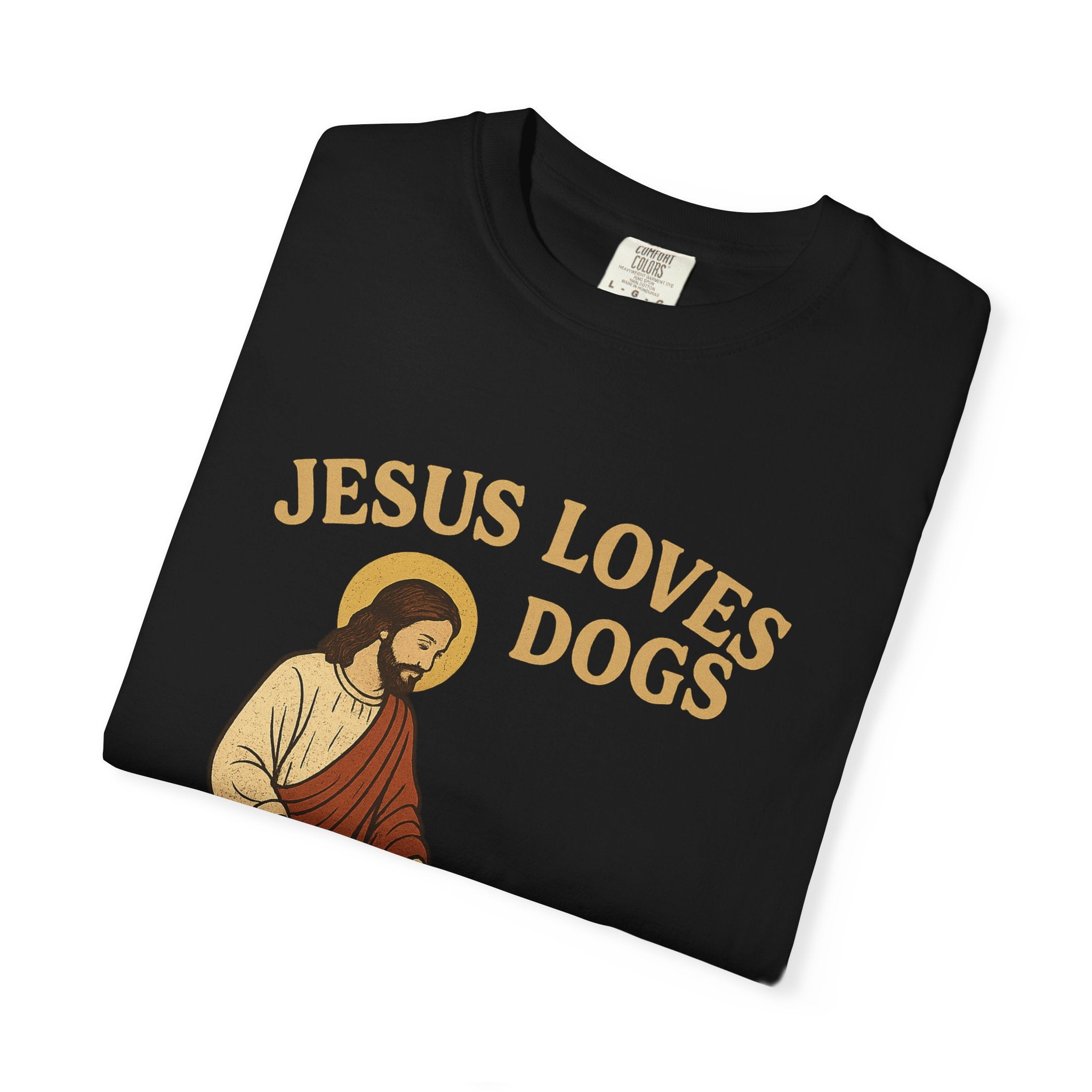 Jesus Loves Dogs Unisex T-shirt