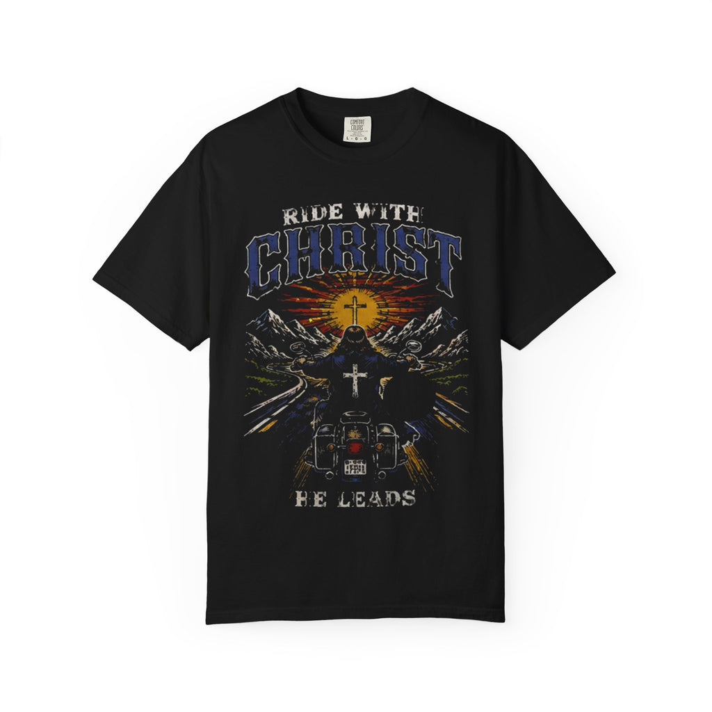“ Ride with Christ “ Unisex T-shirt