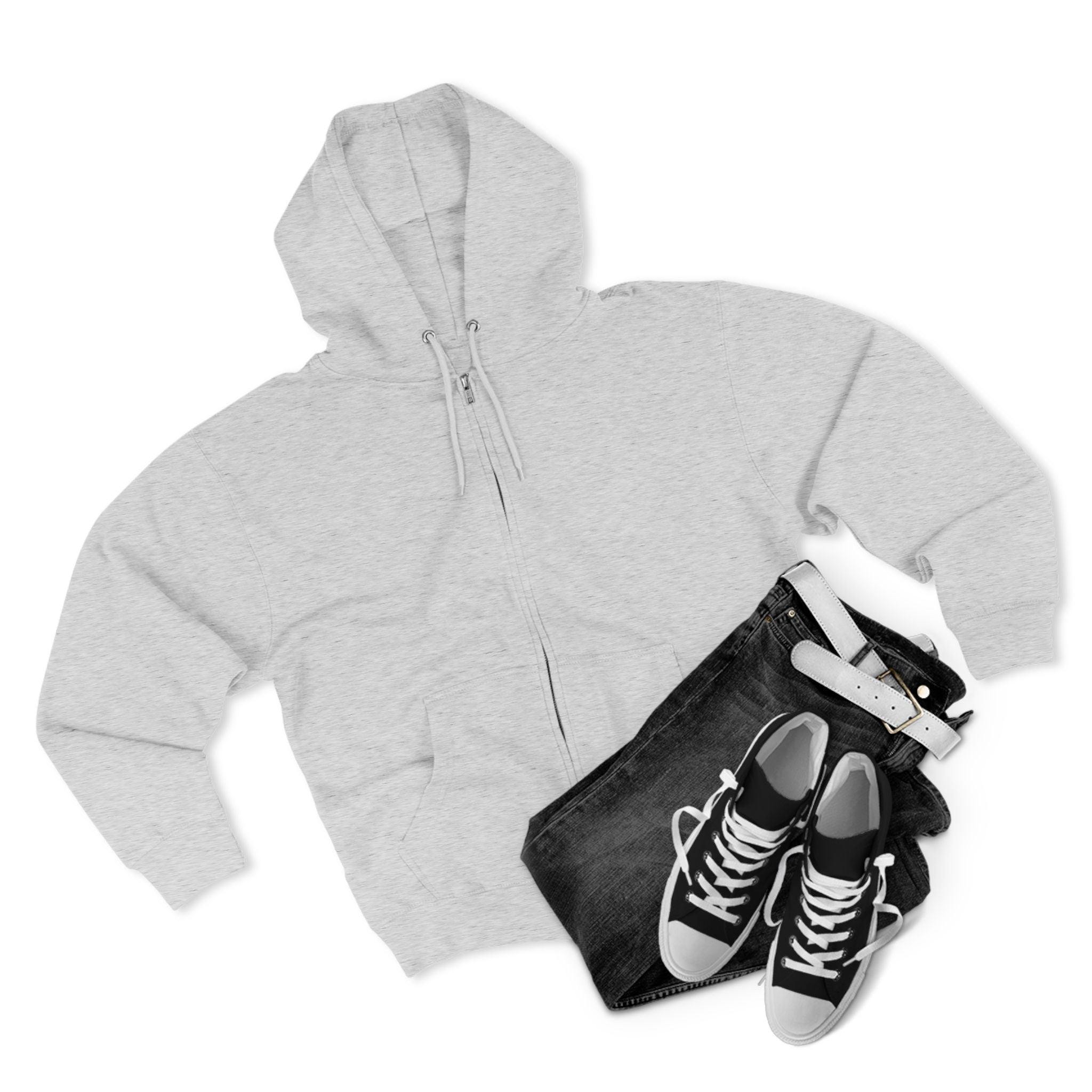 “Jesus lives” Unisex Zip Hoodie