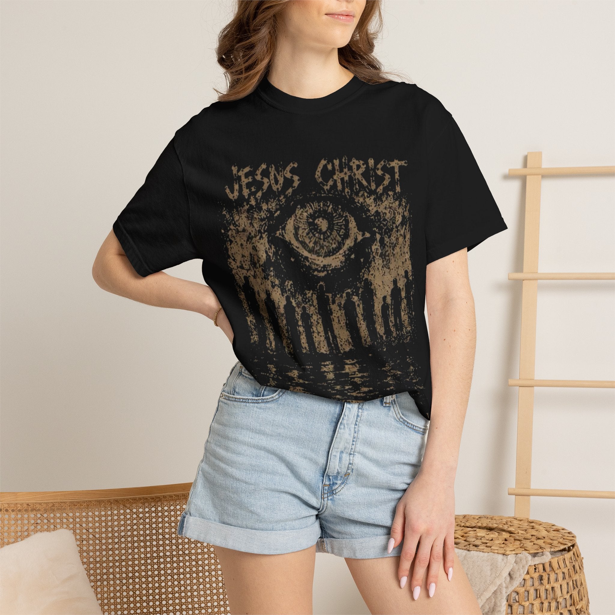 “ He sees all “ Unisex T-shirt