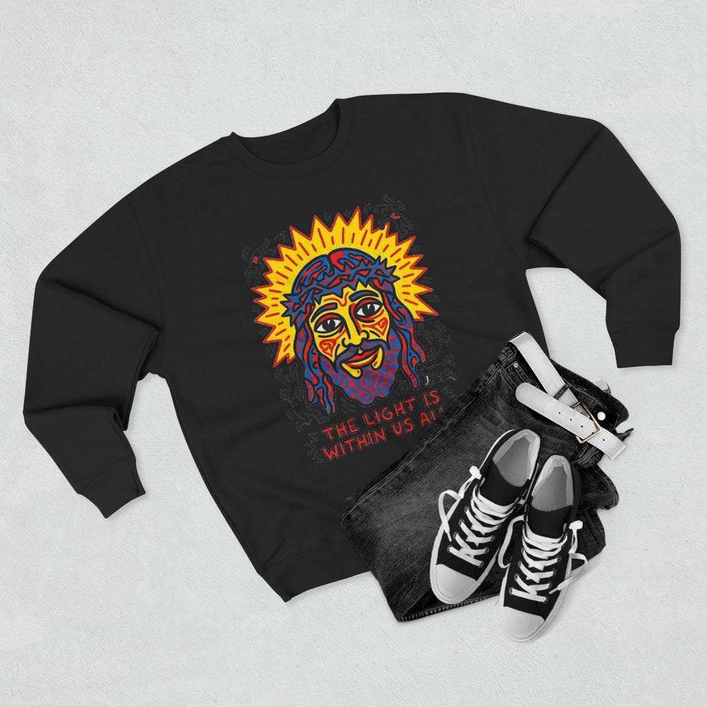 “The light” Unisex Crewneck Sweatshirt