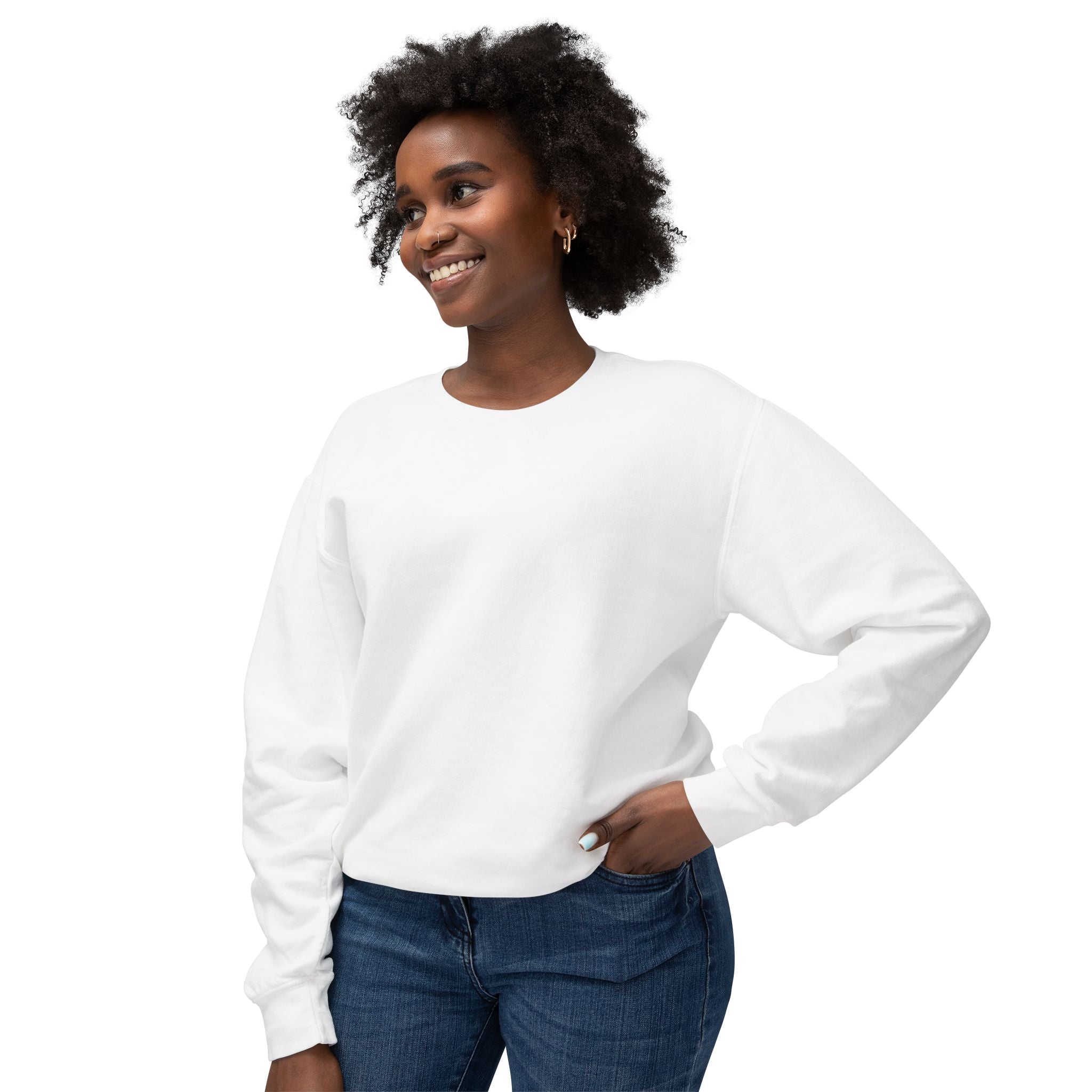 “Cross” Unisex Lightweight Crewneck Sweatshirt