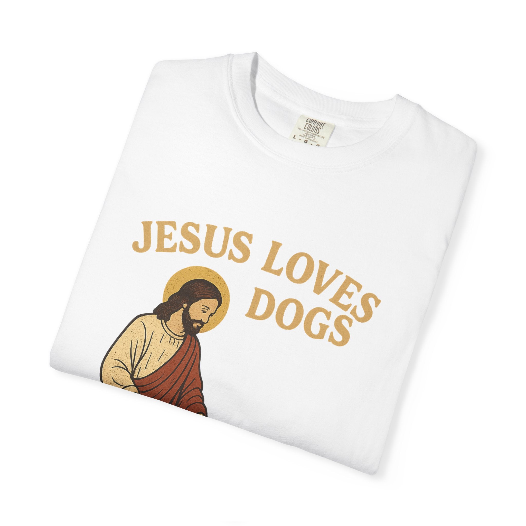 Jesus Loves Dogs Unisex T-shirt