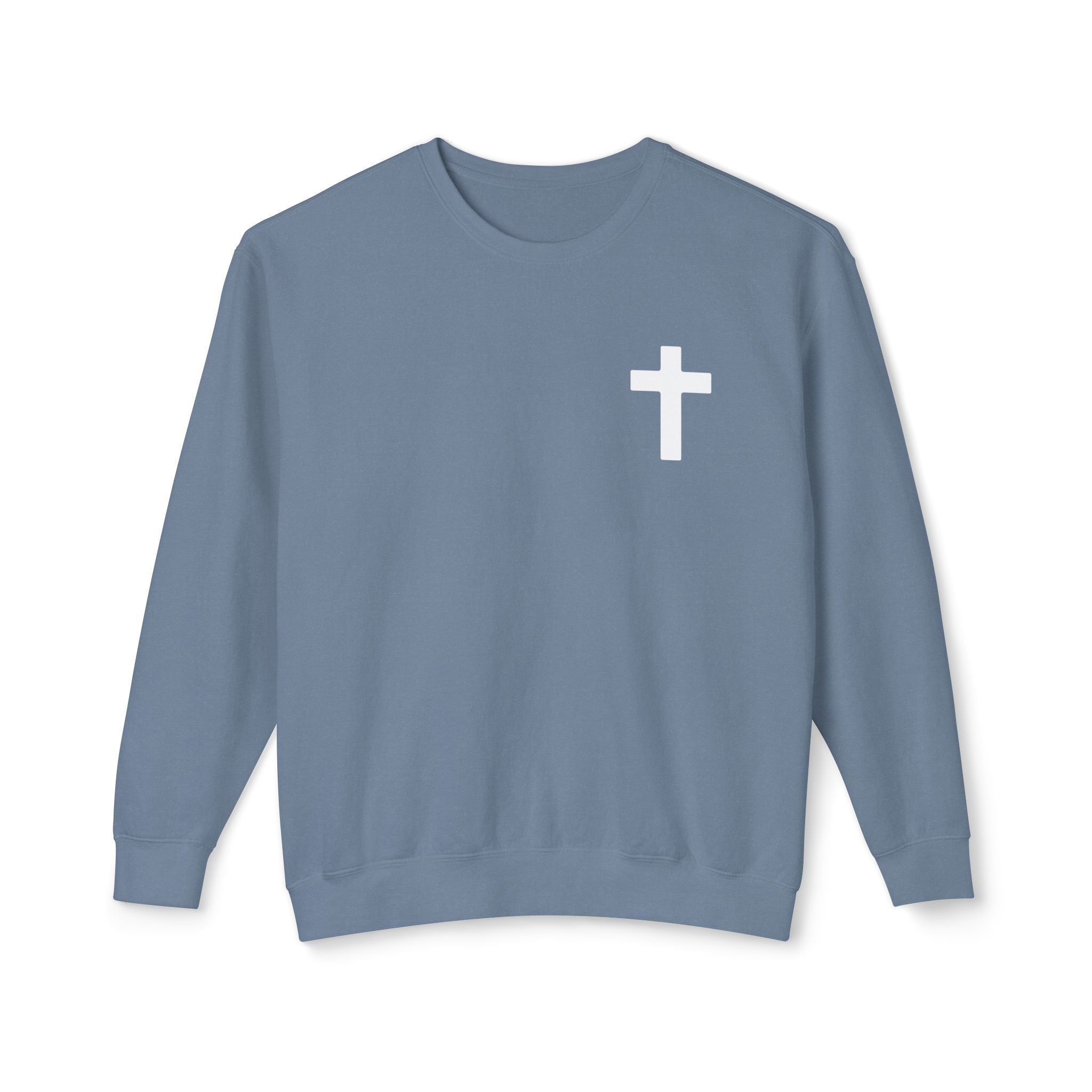 “Cross” Unisex Lightweight Crewneck Sweatshirt