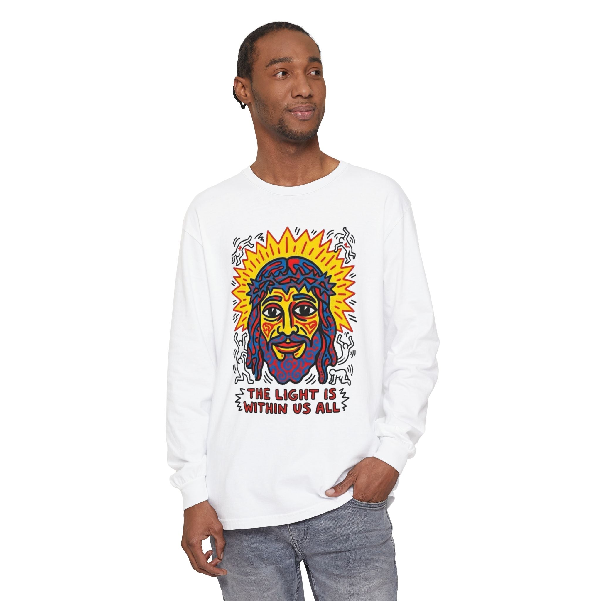 “The light” Unisex Long Sleeve T-Shirt
