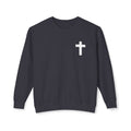 “Cross” Unisex Lightweight Crewneck Sweatshirt