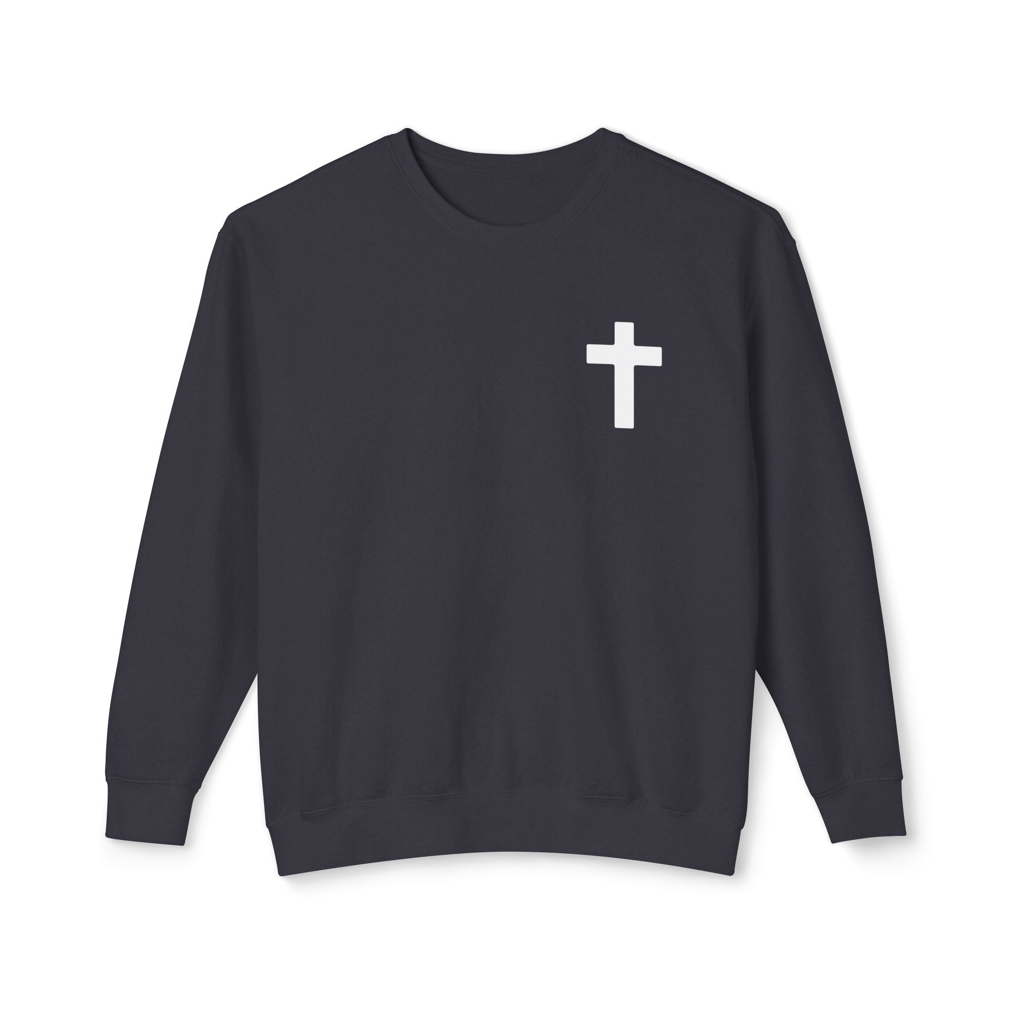 “Cross” Unisex Lightweight Crewneck Sweatshirt