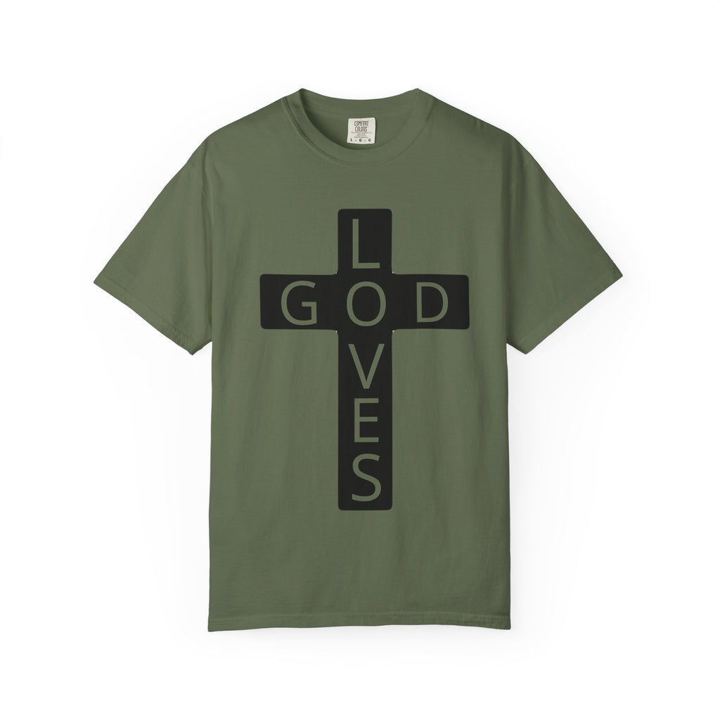 “God loves” Unisex T-shirt