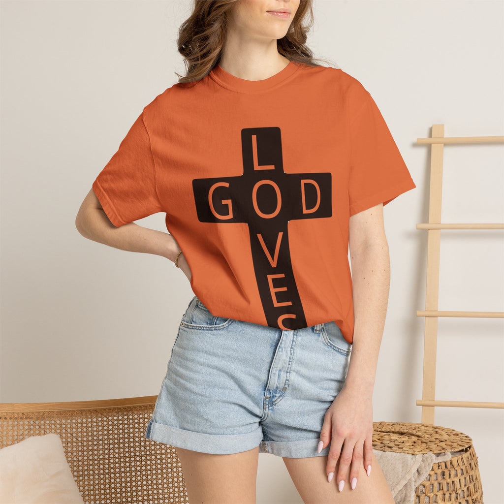 “God loves” Unisex T-shirt