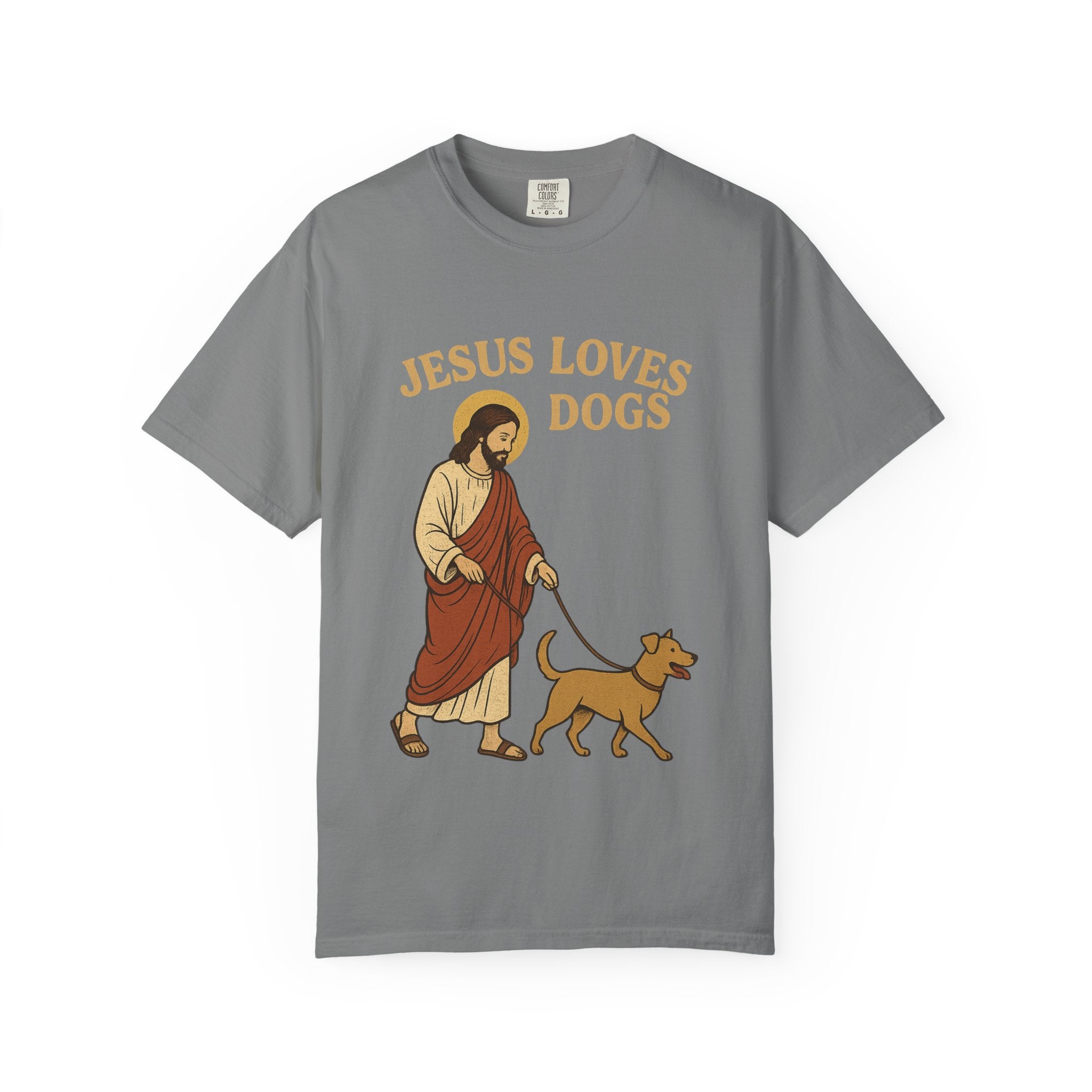 Jesus Loves Dogs Unisex T-shirt