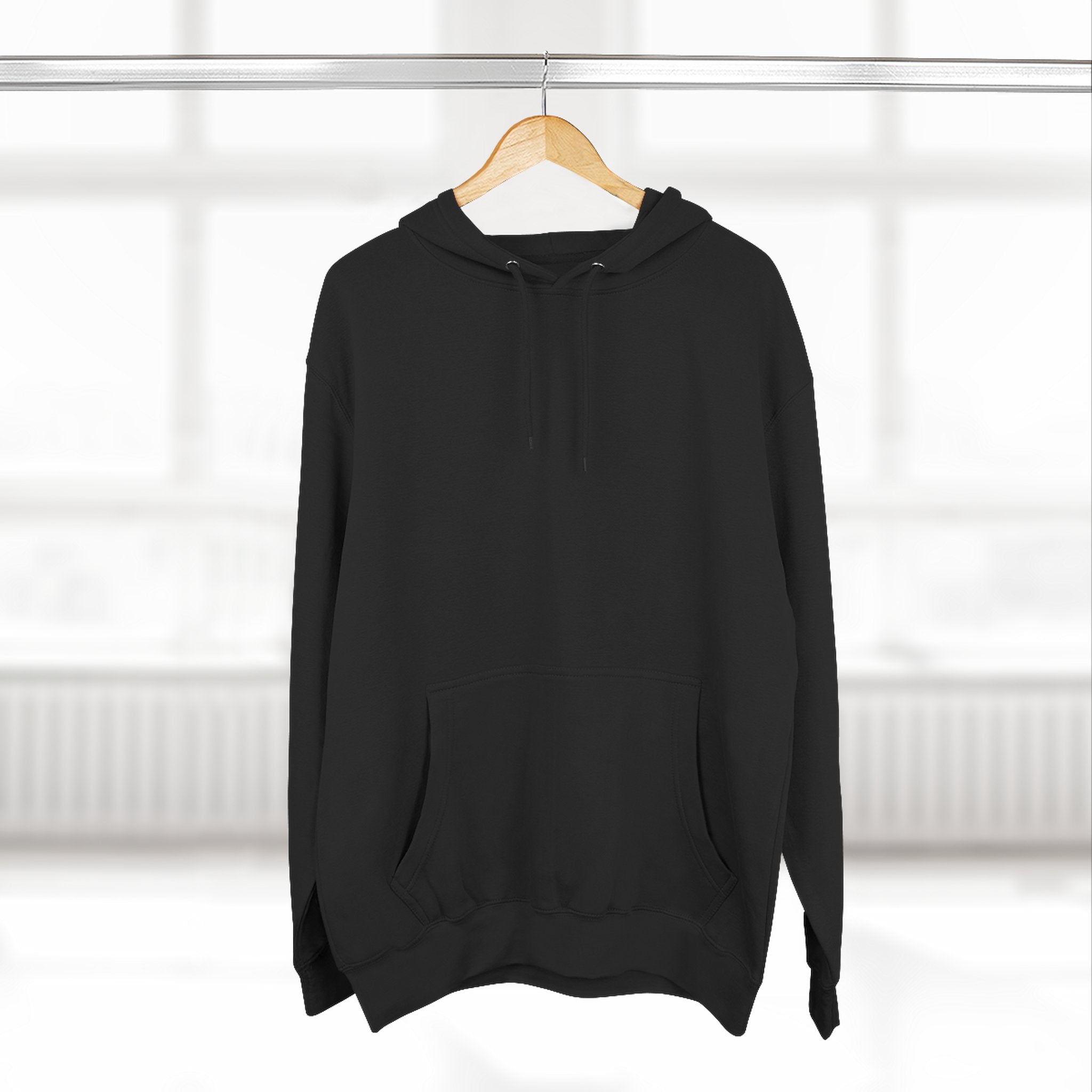 “The light” Three-Panel Fleece Hoodie