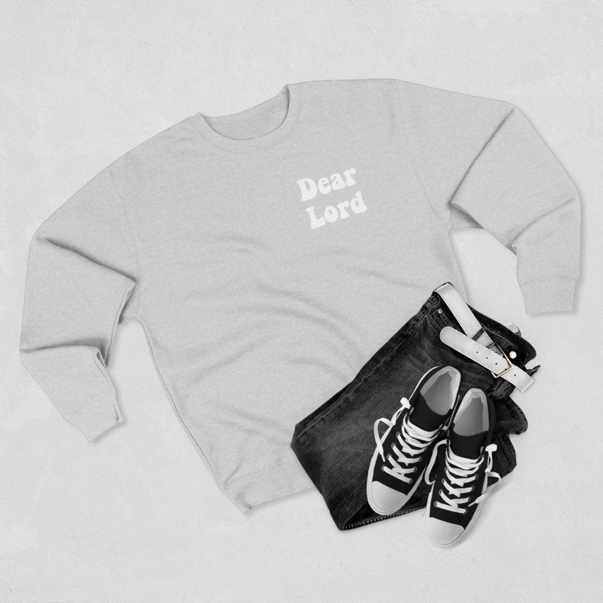 “ Dear lord” Unisex Crewneck Sweatshirt