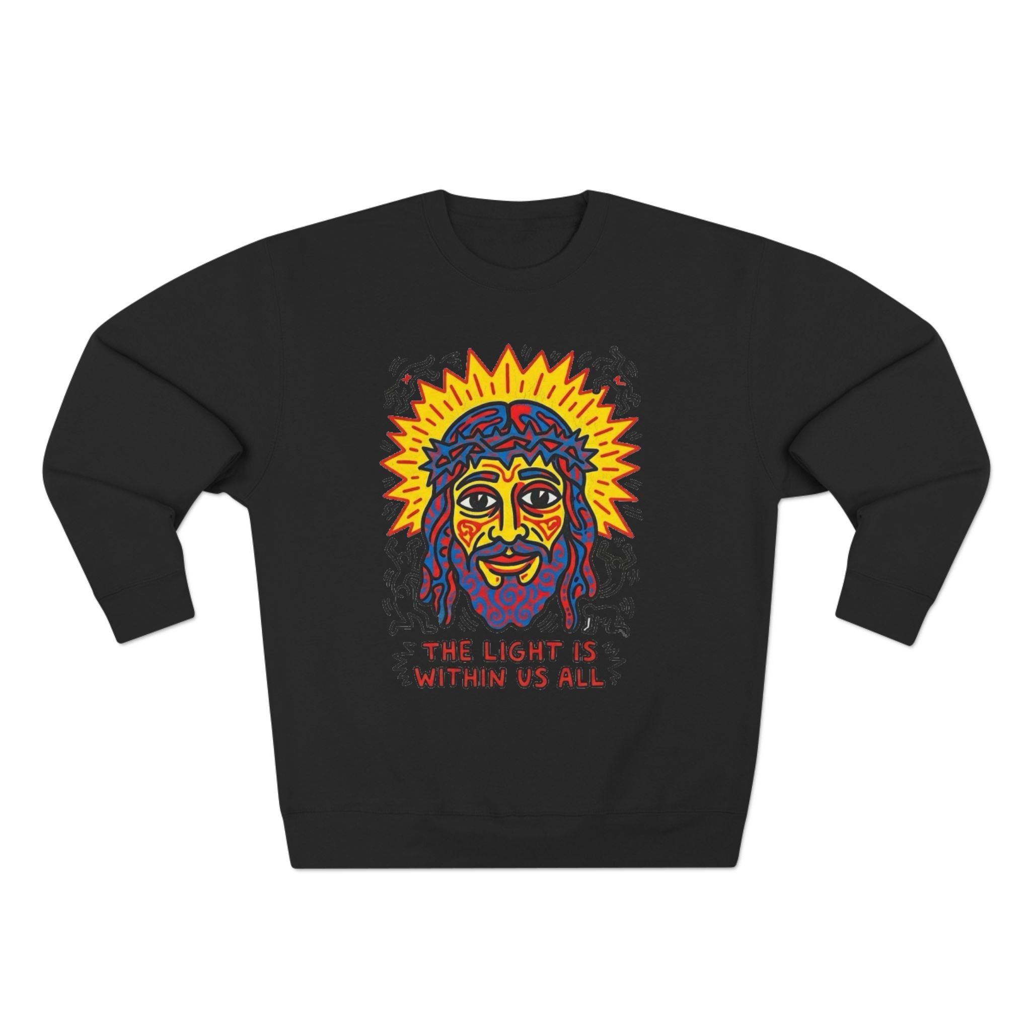 “The light” Unisex Crewneck Sweatshirt