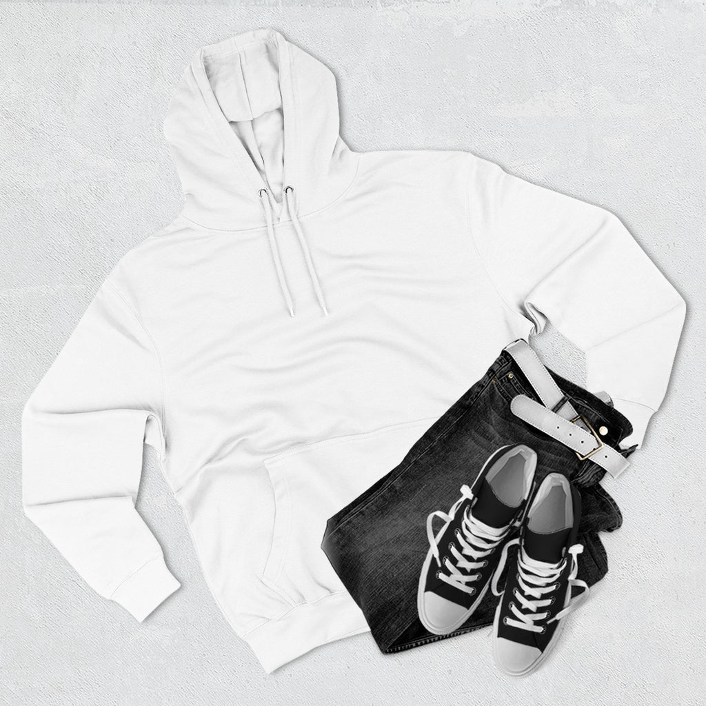 “The light” Three-Panel Fleece Hoodie