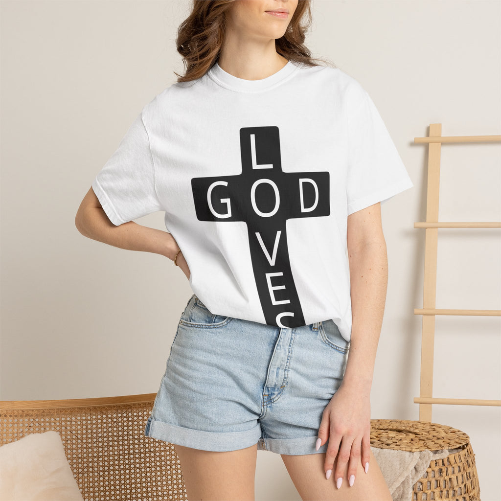 “God loves” Unisex T-shirt
