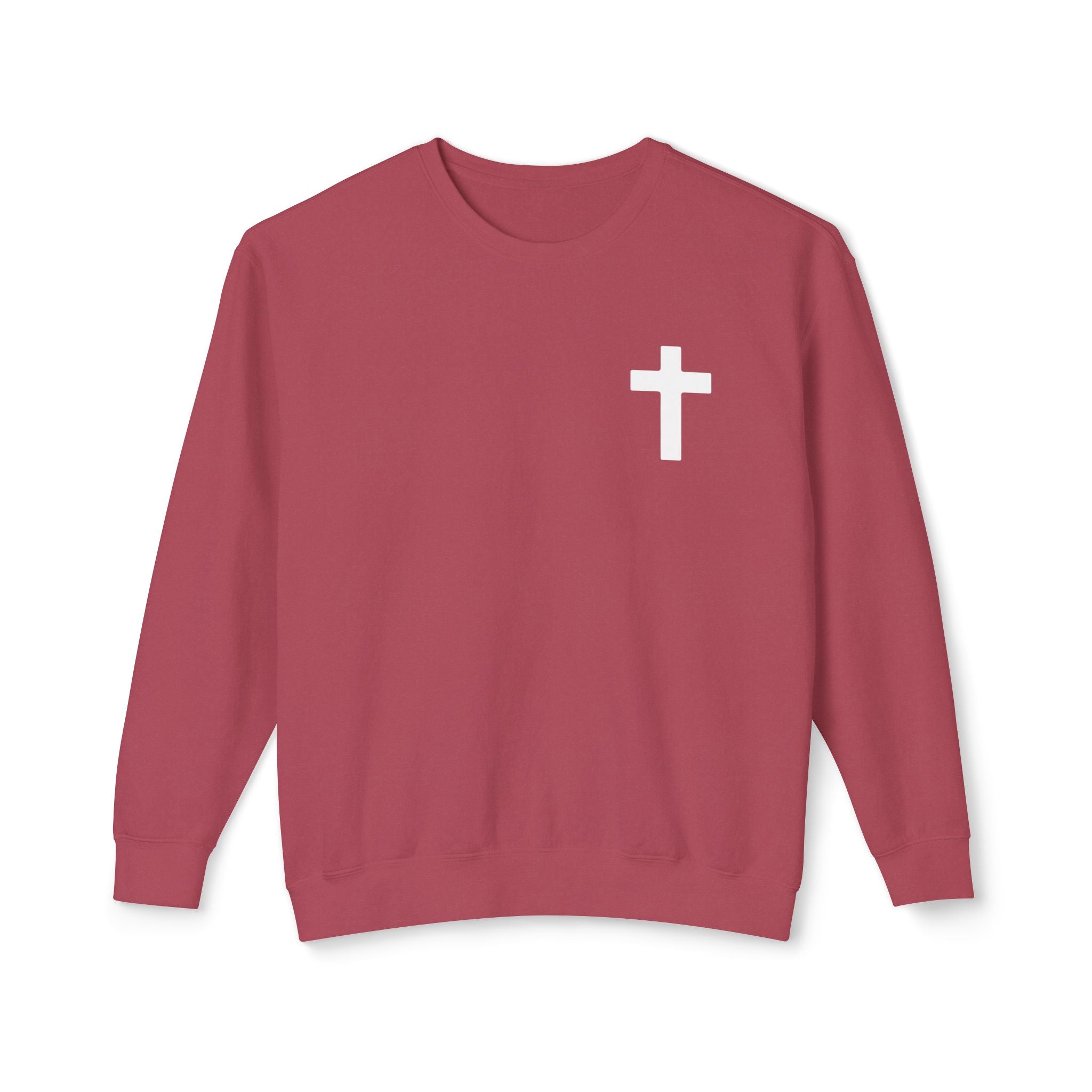 “Cross” Unisex Lightweight Crewneck Sweatshirt