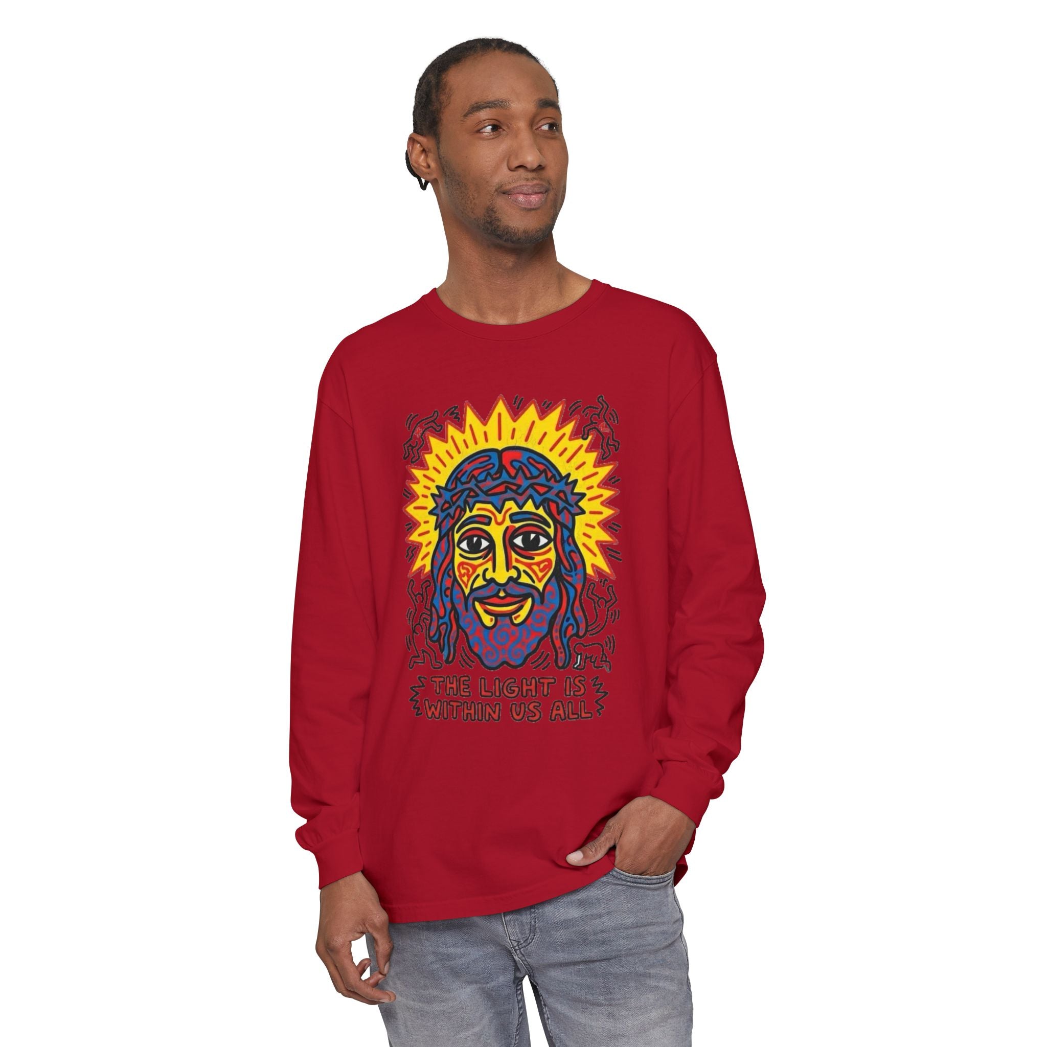 “The light” Unisex Long Sleeve T-Shirt