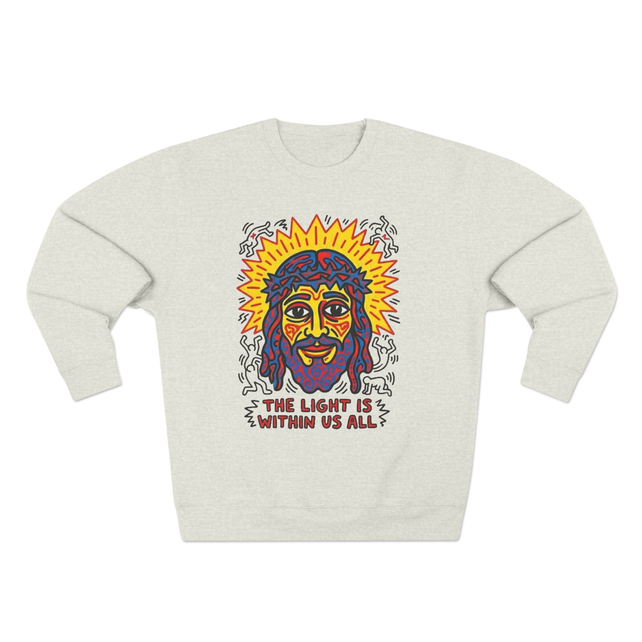 “The light” Unisex Crewneck Sweatshirt