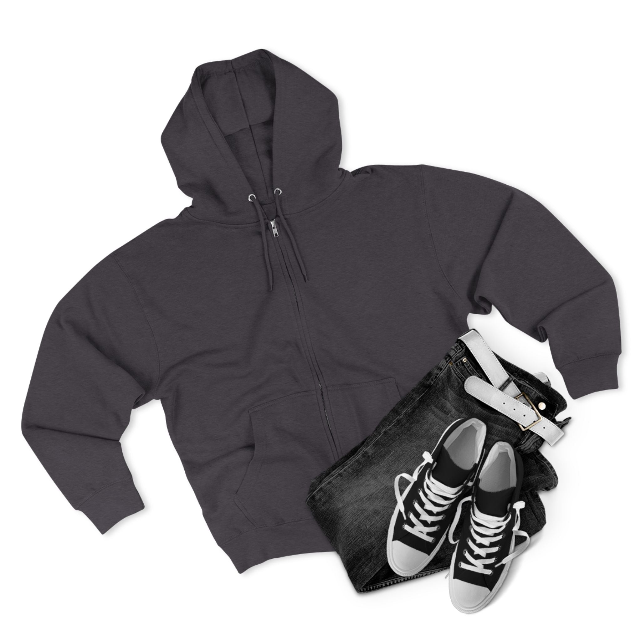 “Jesus lives” Unisex Zip Hoodie
