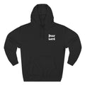 “Dear lord” Three-Panel Fleece Hoodie